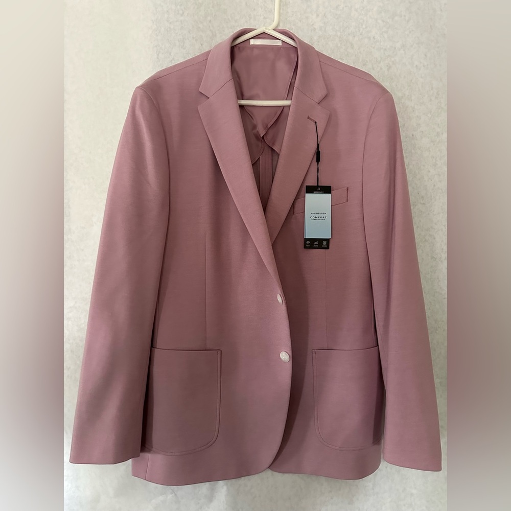 Men’s mauve colored Blazer -NEW